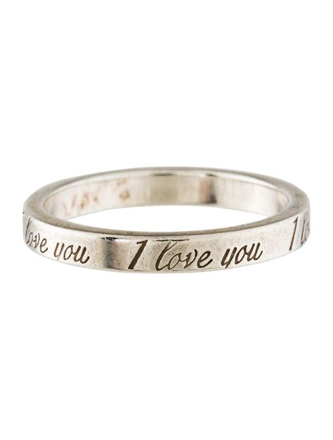 <strong>Tiffany</strong> T:Diamond Wire Band <strong>Ring</strong> in 18k Rose Gold. . Tiffany i love you ring